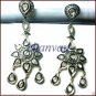 Vintage/ Antique Look 2.51C Rose Cut/ Polky Diamond Sterling Silver Earring @CSJ