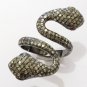 Snake Style !!Vintage Genuine Rose Cut Diamond 925 Sterling Silver designer Ring