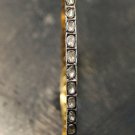 Victorian Inspire Handmade Polki Rose Cut Diamond Sterling Silver Bangle CSJ450