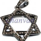 Edwardian Vintage Style 1.20Ct Rose Cut Diamond Sterling Silver Pendant Ebay260