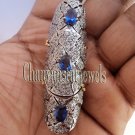Victorian Inspired 5.85C Rose Cut Diamond 925 Silver Knuckle Ring FreeShip @CSJ