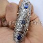Victorian Inspired 5.85C Rose Cut Diamond 925 Silver Knuckle Ring FreeShip @CSJ