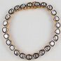 Vintage Repro. Polky Un-Cut Diamond 925 Silver Wedding Tennis Bracelet CSJ15317