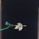 Handcrafted 0.30CT Diamond Hallmark 14K Solid Gold Wedding Gift Ring CSJ Ebay