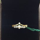 Handcrafted 0.15CT Diamond Hallmark 14K Solid Gold Engagement Ring @CSJ403 Ebay