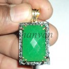 Vintage/Antique/Victorian Inspired 0.74 Ct Rose Cut Diamond 925 Silver Pendant