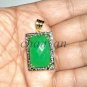 Vintage/Antique/Victorian Inspired 0.74 Ct Rose Cut Diamond 925 Silver Pendant