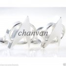 Designer Handcraft 925 Sterling Silver Wedding Party  Men Cufflinks Jewelry CSJ
