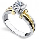 Handmade Round 1.74Ct Diamond Sterling Silver Engagement Ring Jewelry CSJ23917
