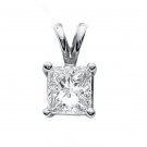 Handcrafted Fine VVS1 1.75C Diamond 925 Sterling Silver Gift Pendant CSJ005