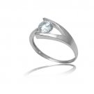 Wedding Solitaire VVS1 1.70Ct Diamond 925 Sterling Silver Gift Ring CSJ128