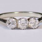 Handcrafted Solitaire 2.55Ct Diamond 92.5% Silver Wedding Ring Jewelry CSJ23917