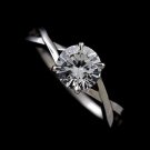 Fabulous Solitaire 1.80C Diamond 925 Sterling Silver Women Ring CSJ23917