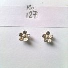 Women Unique Flower 925 Sterling Silver Women Gift Stud Earring CSJ188