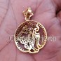 Vintage Look !!1.50 Ctw Rose Cut Diamond Sterling Silver Antique Style Pendant