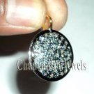 Victorian/Vintage INS Deco 1.18Ct Rose Cut Diamond 925 Sterling Silver Pendant