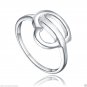 Stylish Heart !! 92.5%  Sterling Silver Women Fashionable Ring Jewelry CSJ Ebay