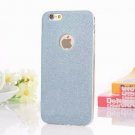 Hot Glitter Powder Ultra Thin Soft TPU Phone Back Cover Phone Case For iPhone 7 For Blue (iPX)