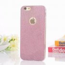 Hot Glitter Powder Ultra Thin Soft TPU Phone Back Cover Phone Case For iPhone 7 For Pink (iPX)