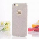 Hot Glitter Powder Ultra Thin Soft TPU Phone Back Cover Phone Case For iPhone 7 For Silver (iPX)