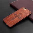 Natural U I Brand New Wood Phone Case For iPhone 5 5S 6 6S 6Plus 7 bible (iPX)