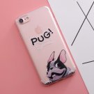 SoCouple for iphone 5 5s SE 6 6s 6 7 8 plus X Flower Plants Fruit 06PugPink (iPX)