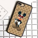 Gucci23D07  Mickey Mouse Bee HOT RARE iPhone 5 6 7 8 10 SE Plus Case (iP7)