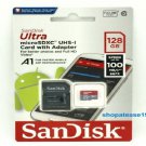 Sandisk 128G Ultra MicroSDXC Micro SD SDXC SDHC 128GB Class 10 100MB/s UHS-I,