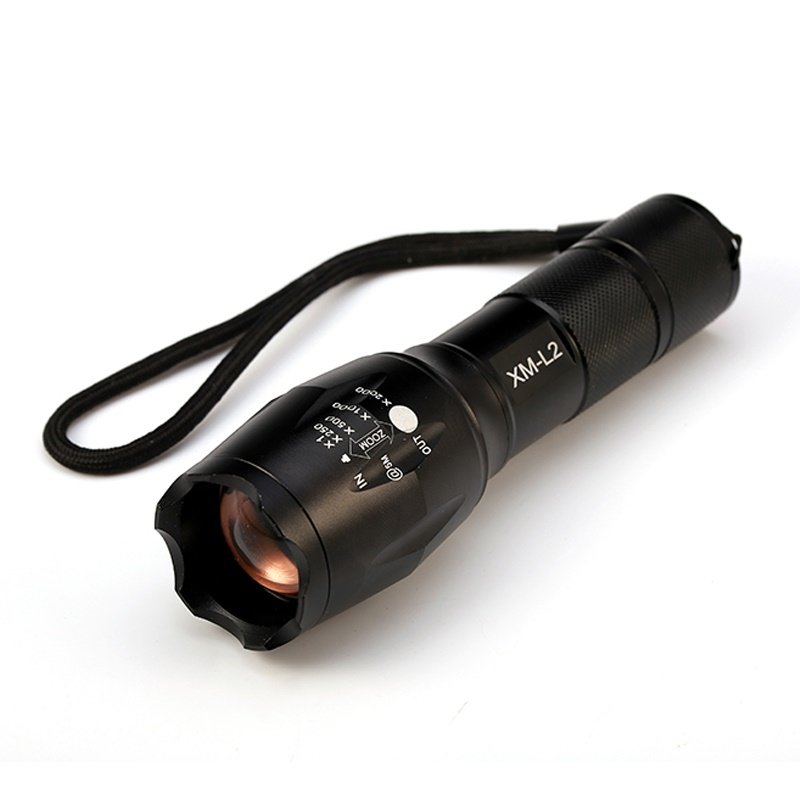 Military Grade Tactical Flashlight LED XM-L2 2500 LM 1TAC TAC1 Style US