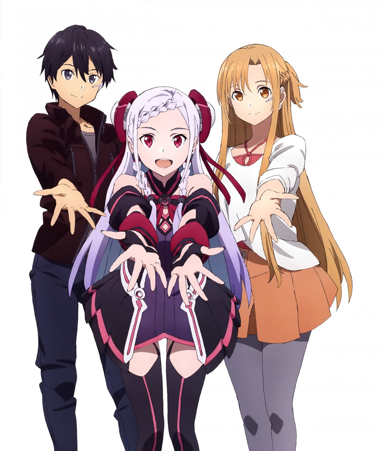 Sword Art online Ordinal Scale персонажи