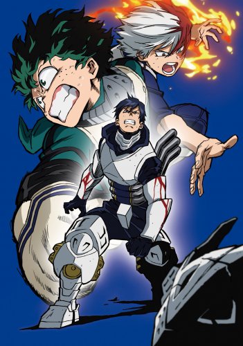 Boku no Hero: Pôster de novo filme mostra Midoriya, Bakugo e Todoroki