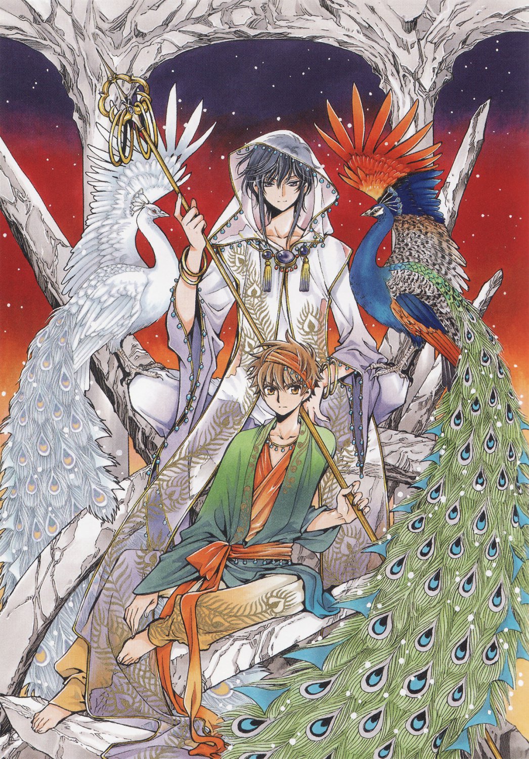 Tsubasa Reservoir Chronicle Scan ANIME POSTER 12x18 Tsubasa: Reservoir Chronicle 714421 Kujaku Syaoran Li
