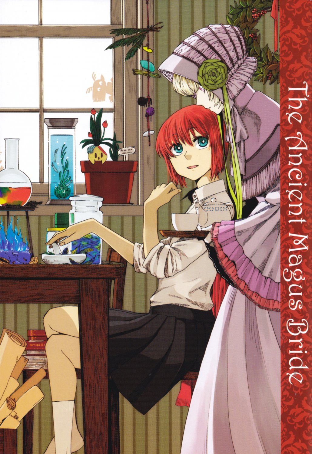 Mahoutsukai no yome manga  Ancient magus bride, Hero poster, Manga