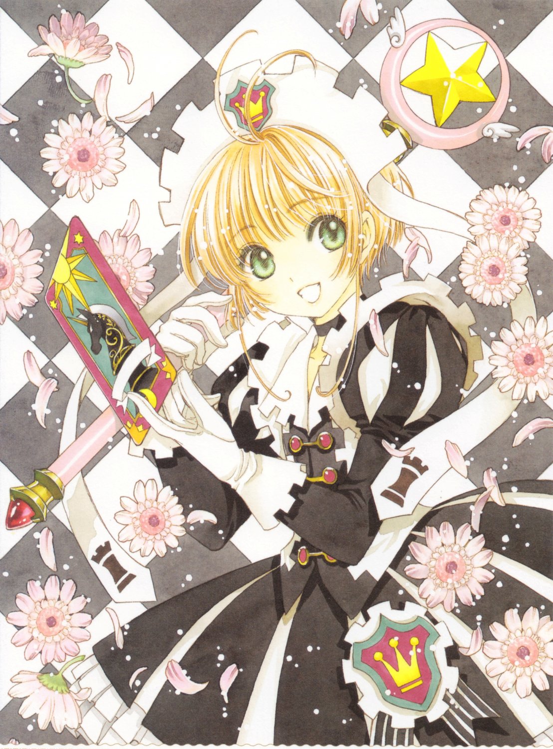 ANIME POSTER 12x18 CARDCAPTOR SAKURA CCS CLEAR CARD 706432 Sakura Kinomoto