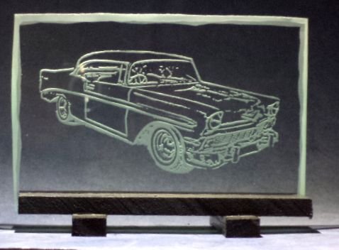 Custom vintage Automobile Art