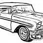 Custom vintage Automobile Art
