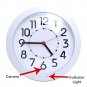 Clock With Covert Camera