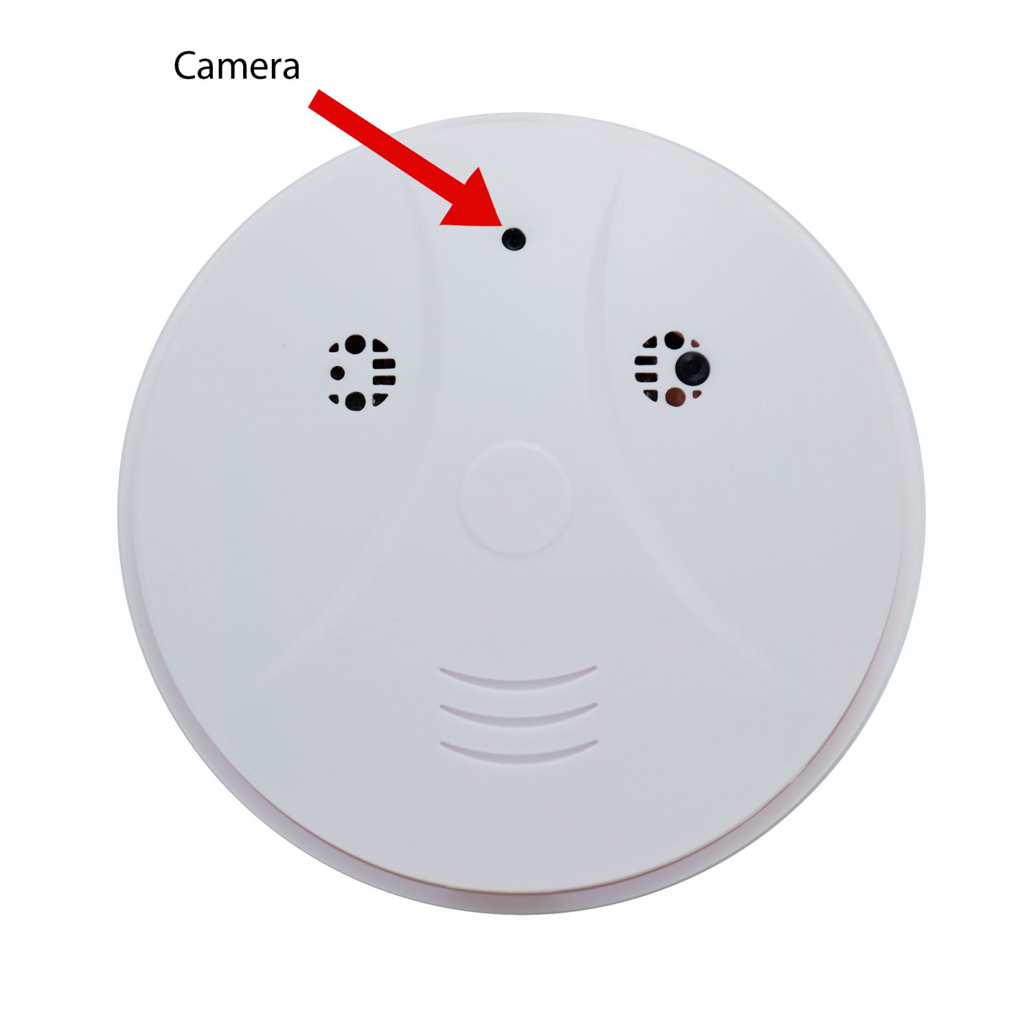 Smoke Detector With Covert Camera
