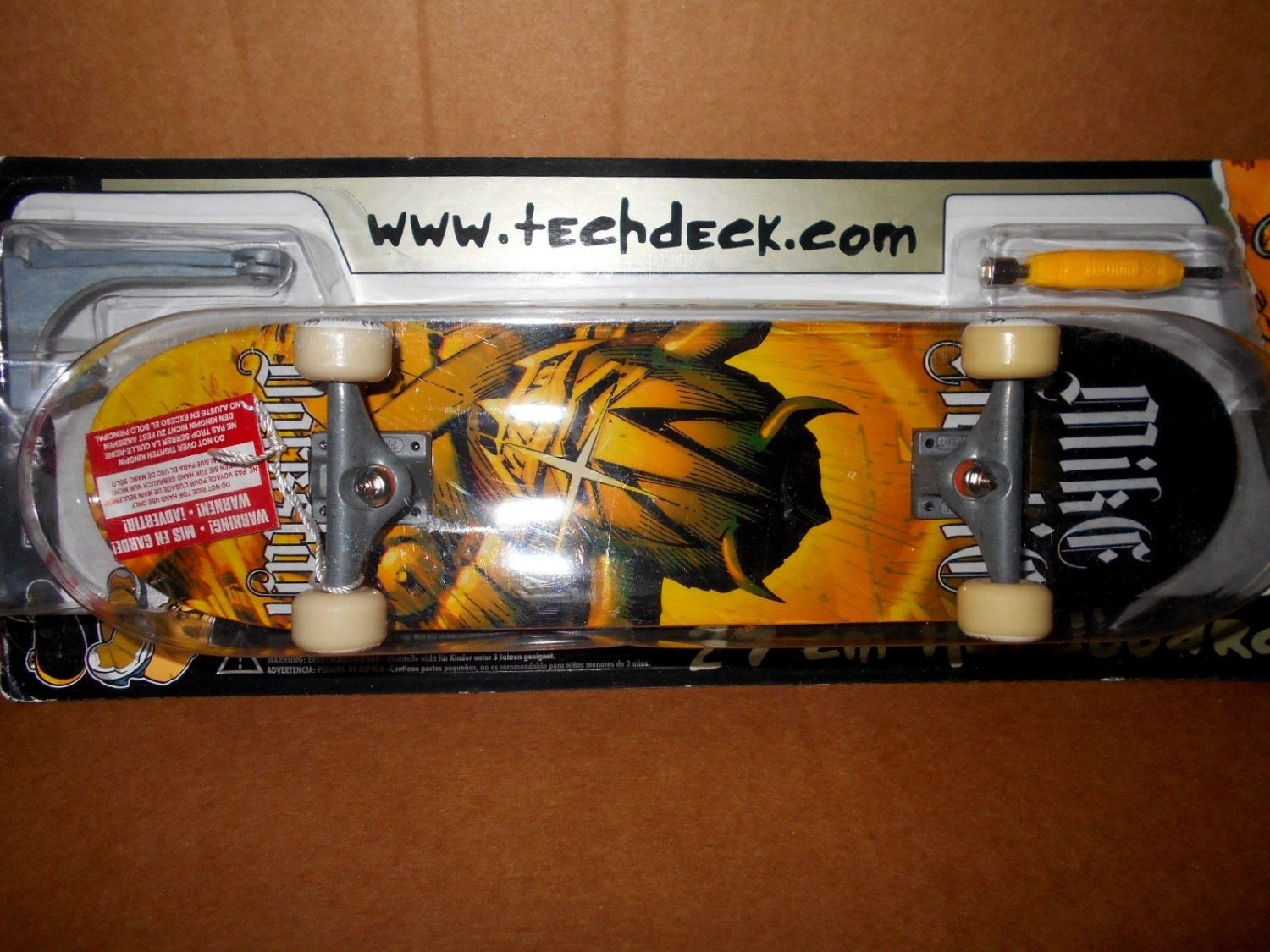 Vintage Tech Deck rare handboard DARKSTAR cir 2006 still new sealed