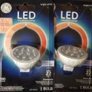 Lot of 2 GE 7W 50W Bright White 500 Lumens LED MR16 Dimmable Flood Light Bulb Lot of 2 GE 7W 50W Bright White 500 Lumens LED MR16 Dimmable Flood Light Bulb