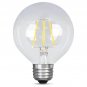 Feit Electric LED 40W for 4.5w Std G25 Dimmable LED Globe Crystal Clear Light