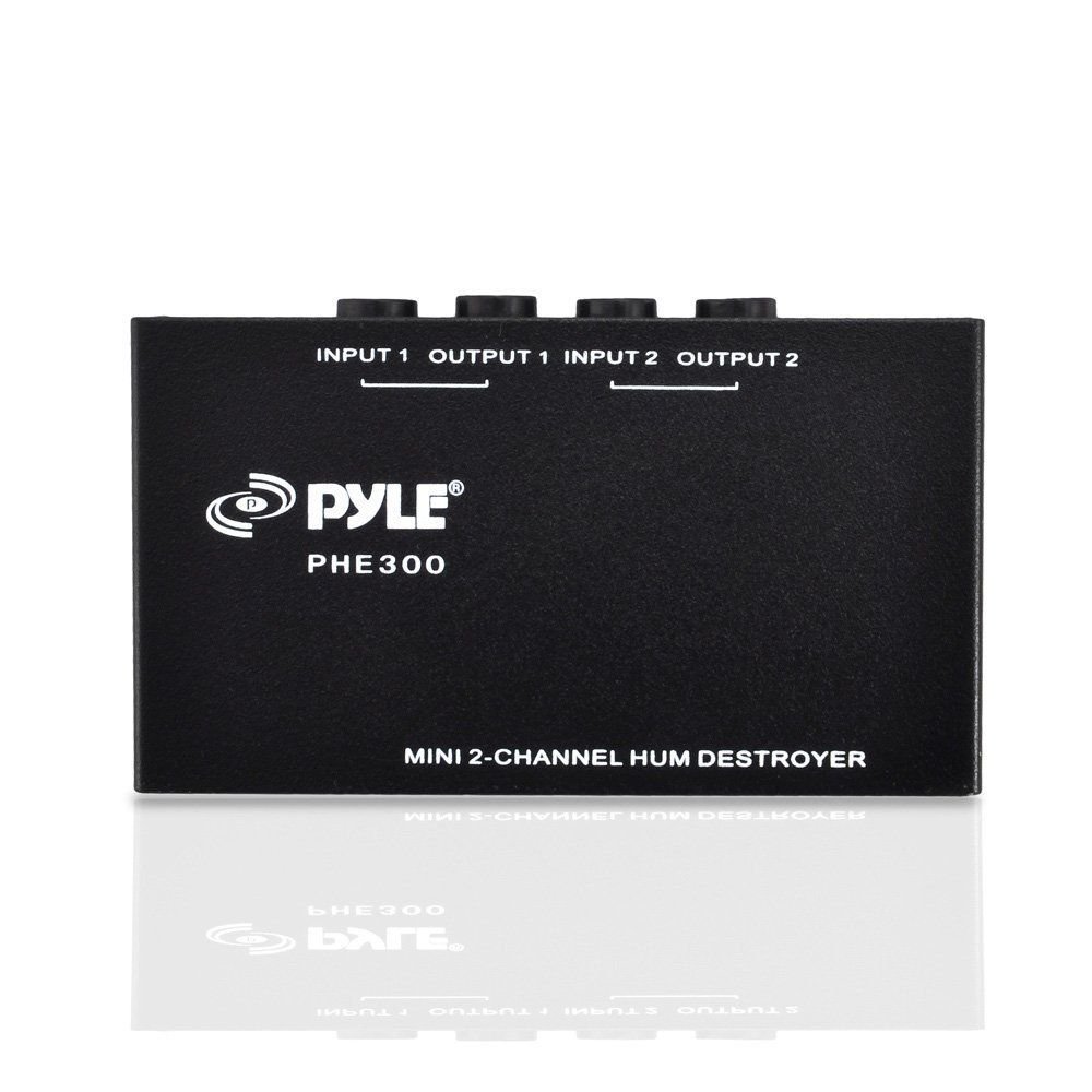 PYLE Humm Noise humming eliminator for line Guitar amplifier pedal