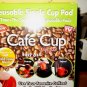 New 4 Deluxe Pack Cafe Cup Gold Mesh Reusable Single Pod Keurig Coffee Maker box