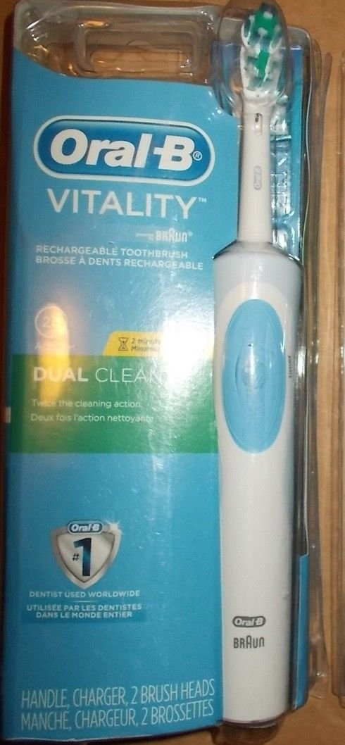 oral b vitality electric toothbrush charging