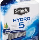 NEW BOX - Schick Hydro 5 - 8 Cartridges Authentic - Made in USA - Canada product NEW BOX - Schick Hydro 5 - 8 Cartridges Authentic - Made in USA - Canada product