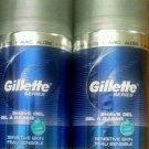 Lot of 2 Gillette Series Sensitive Skin Shave Gel 2.5oz ea new