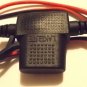 SAE 12V Battery Hookup 27" DC Solar Auto Power Trailer Plug Cable 3 amp fuse