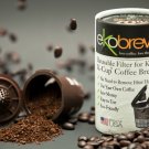 New Ekobrew Reusable K-Cup Refillable Filter For Keurig Brewer (BROWN CANISTER) New Ekobrew Reusable K-Cup Refillable Filter For Keurig Brewer (BROWN CANISTER)