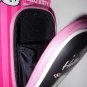 Hello Kitty Red Camera Case hard shell wristlet clam double zipper black w/strap