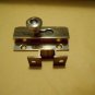 Solid Brass SURFACE DOOR BOLT self auto lock Pull and Slide to open Gate Windows